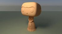 Custom Pop Frida Kahlo DIY Figure 3D Print Model | 3D