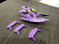 Grav Tank Rear Fin | 3D