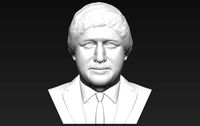 Boris Johnson 3D printing ready stl obj formats | 3D