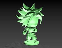Broly SSJ chibi | 3D