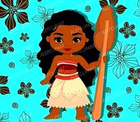 Moana Cookie and Fondant Cutter with Embosser | 3D