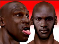 Michael Jordan 3d bust - 2 versions | 3D