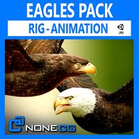 Bald and Golden Eagles v3 - Unity