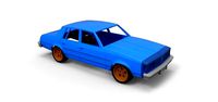Diecast shell Oldsmobile Cutlass Supreme 1983 Scale 1 to 24 | 3D