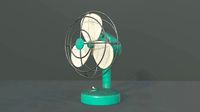 Old Rusty Vintage fan