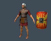 Roman Soldier 3D Model - Game Ready