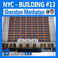 NYC Building Sheraton Manhatan