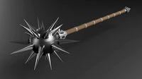 Spiky mace weapon