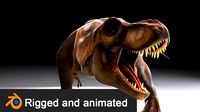 Jurassic Park Tyrannosaurus Rex 3D Model