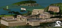 Egyptian buildings and monuments