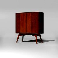 Mid-Century Minimalist Cabinet