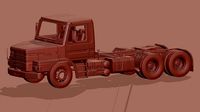 Scania T-113E 6X4 360