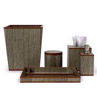 Restoration Hardware Regency Bath Accessories Pewter