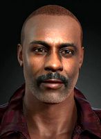 Idris Elba 3D Character design 3D model Ready for animation