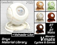 VMATS Onyx Material Library for Blender Cycles and Eeve