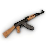 Gun 3D Model