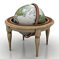 Globe 3D Model