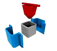 Molde para maceta de concreto 10