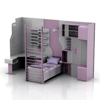 Bed 3D Model