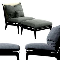 Boudoir Chair by Gabriel Scott