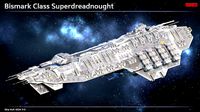 Spaceship Bismarck Super Dreadnought