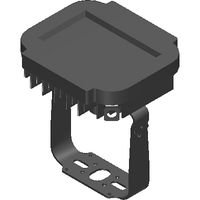 LED Area Light Junction Box Bracket Glass lens (Part ALB-ALEx7x2xDxBJUN)