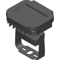 LED Area Light Bracket Glass lens (Part ALB ALEx7x2xDxBxxN)