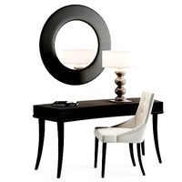 Porada Hugo desk with Chloe chair