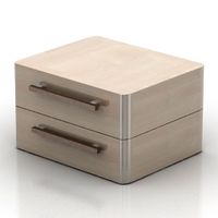 Bedside table 3D Model