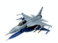 JF-17 Thunder Low polygon version