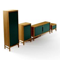 Scandinavian Cabinet Set