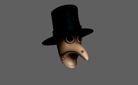 Plague Doctor - Hat and Mask