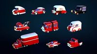 Wacky car set