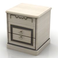 Bedside table 3D Model
