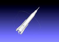 Mercury Atlas LV-3B Printable Rocket Model | 3D