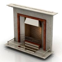 Fireplace 3D Model