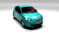 LANCIA YPSILON LOWPOLY