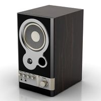 Speaker 3D Model