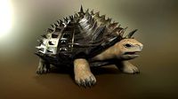 Stylized Armored tortoise - Tortashidze