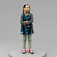 A Lovely Girl With Arms Crossed