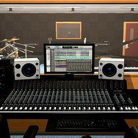 Recording Studio With Music Instruments