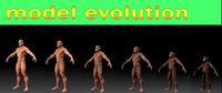Human evolution model