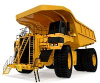 Rigged Mining Truck