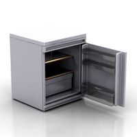 Refrigerator 3D Model