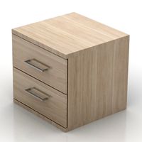 Bedside table 3D Model