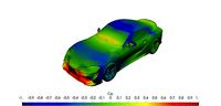 Toyota Supra 2020 solid for CFD or 3D printing 3D model