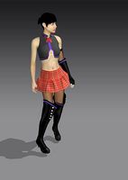 Alisa anime character - Marvelous designer