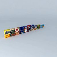 Kelloggs Cereal Boxes