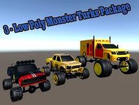 3 - Low Poly Monster Turks Package