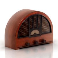 Radio 3D Model